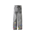 Unisex Lightning Bolt Jeans - Hong Kong Edition