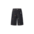 Unisex Embroidery Short Pants