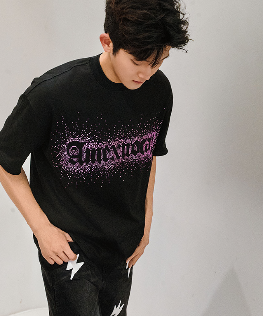 Unisex Pink Crystal Tee