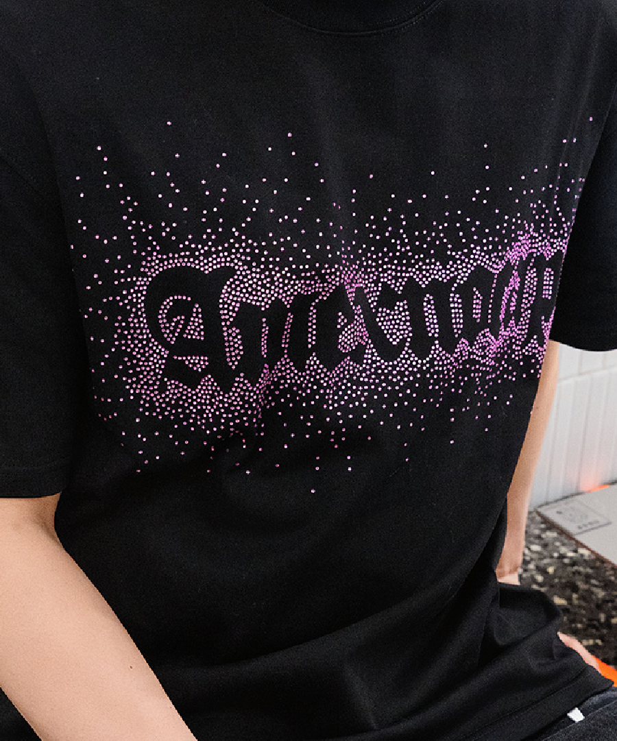Unisex Pink Crystal Tee