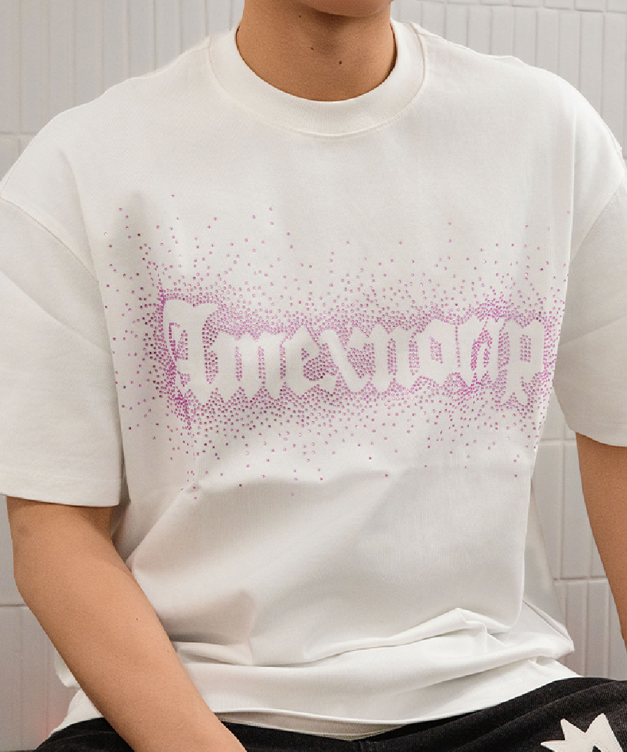 Unisex Pink Crystal Tee