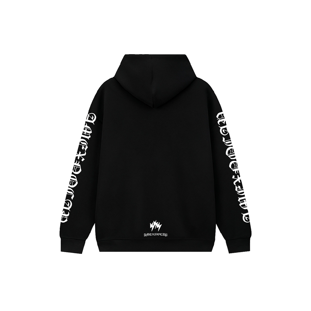 Unisex Logo Graphic Zip-Up Hoodie