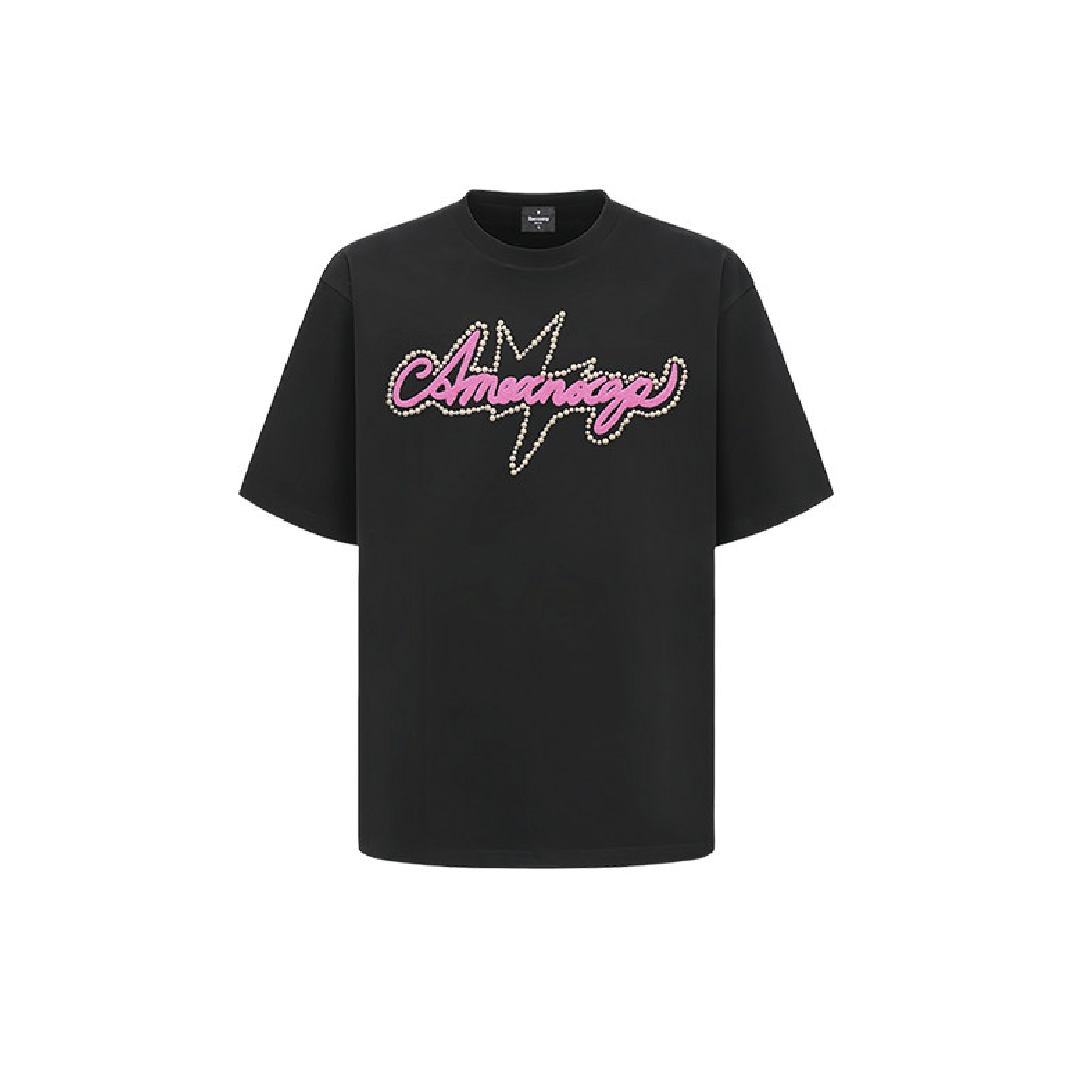 Unisex Pearl Outline Logo Tee