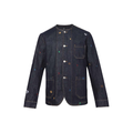 Unisex Embroidery Denim Jacket