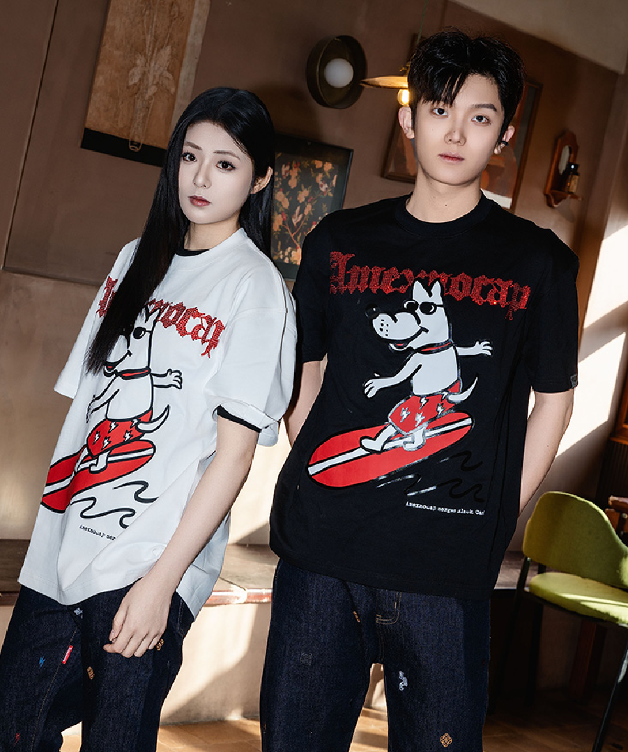 Unisex Puppy Graphic Tee