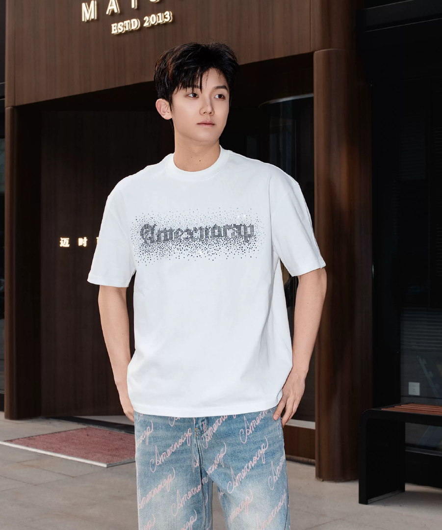 Unisex Galaxy Crystal Logo Tee