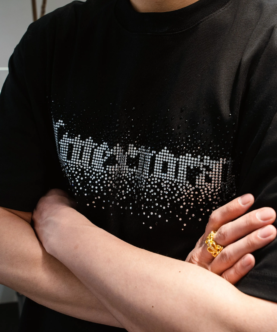 Unisex Galaxy Crystal Logo Tee