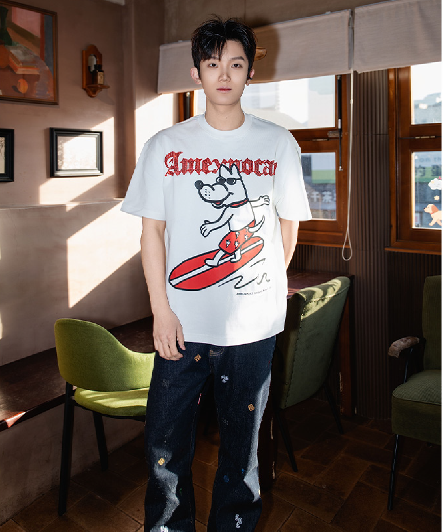 Unisex Puppy Graphic Tee