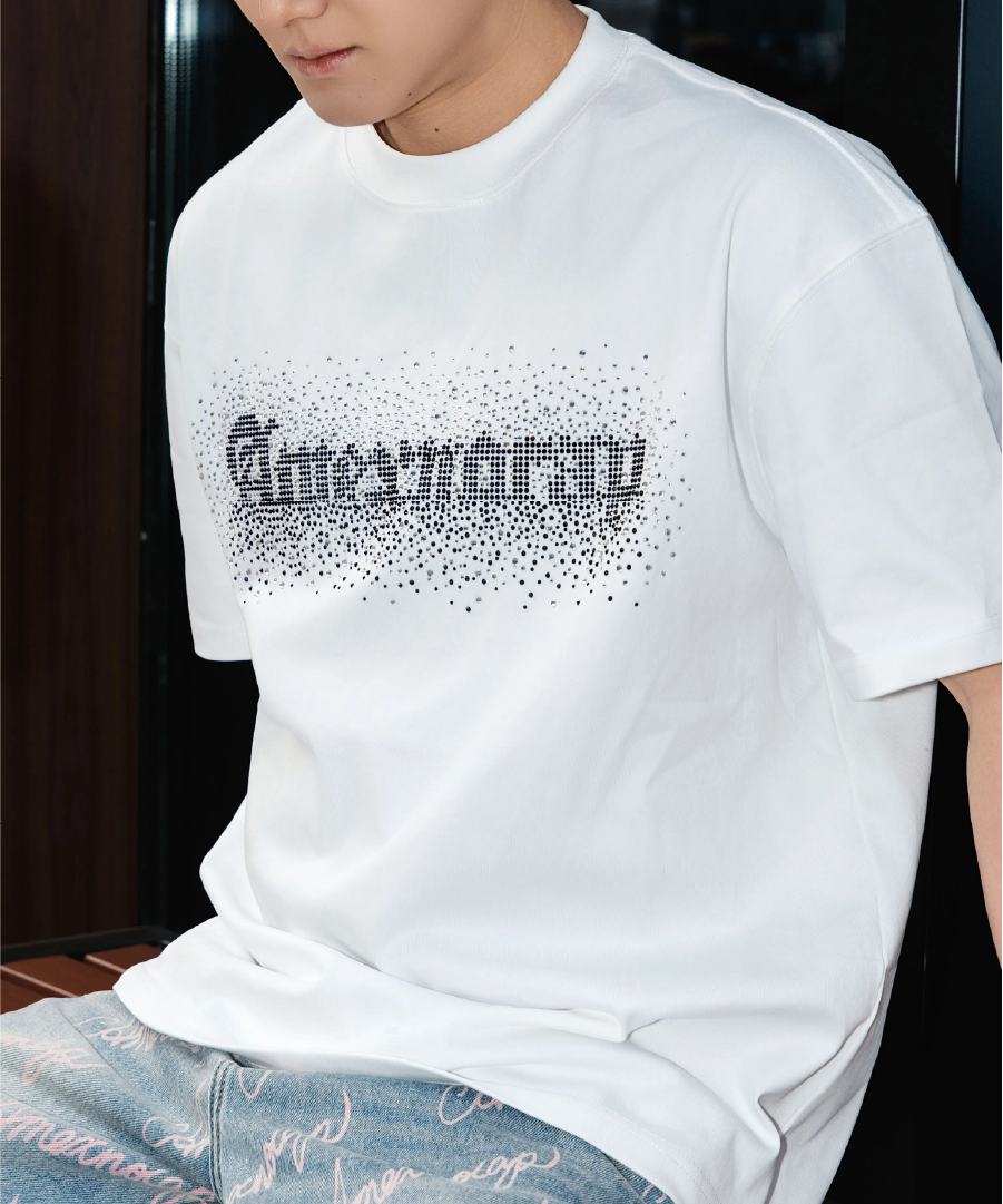 Unisex Galaxy Crystal Logo Tee