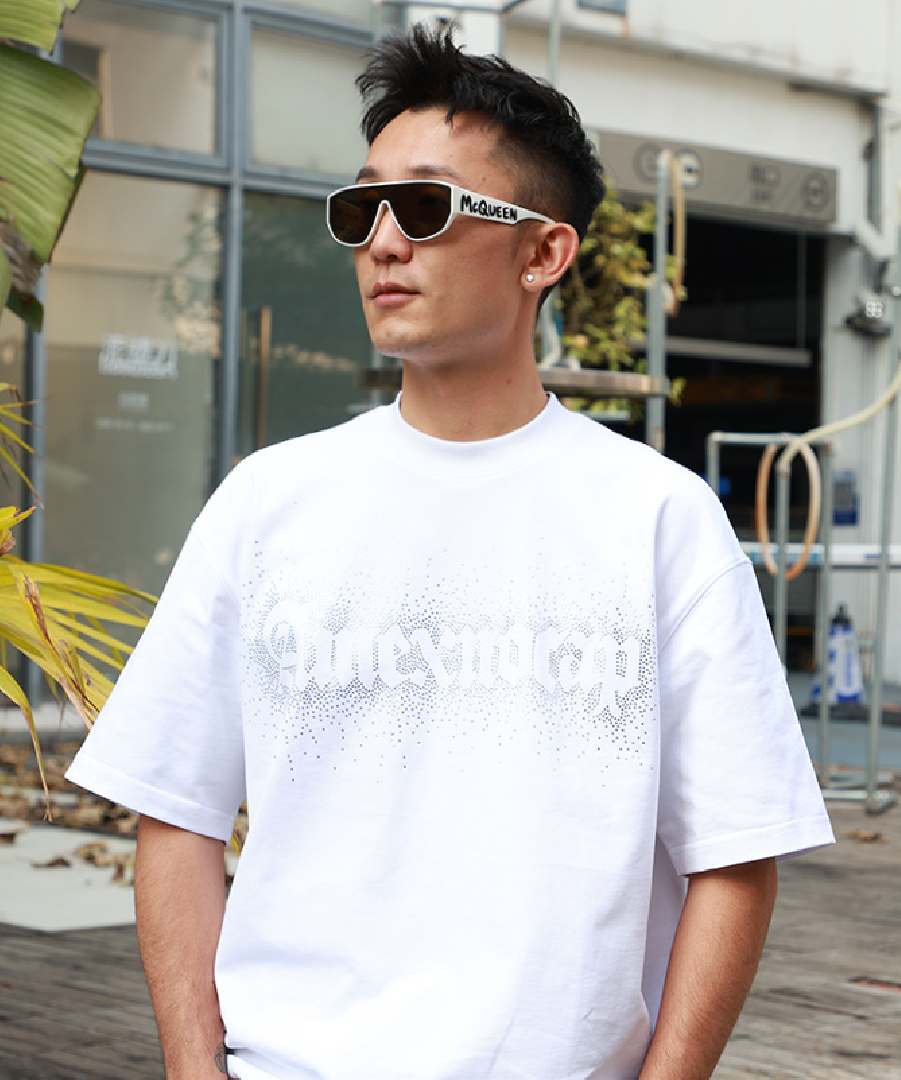 Unisex Black Crystal Tee
