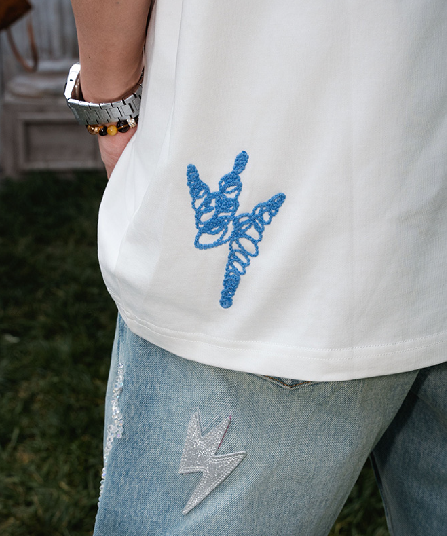 Unisex Dog-Walking Graphic Tee