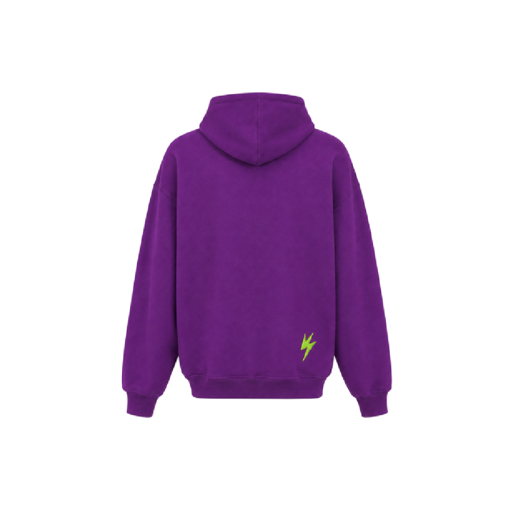 Unisex Lightning Bolt Sweater Purple