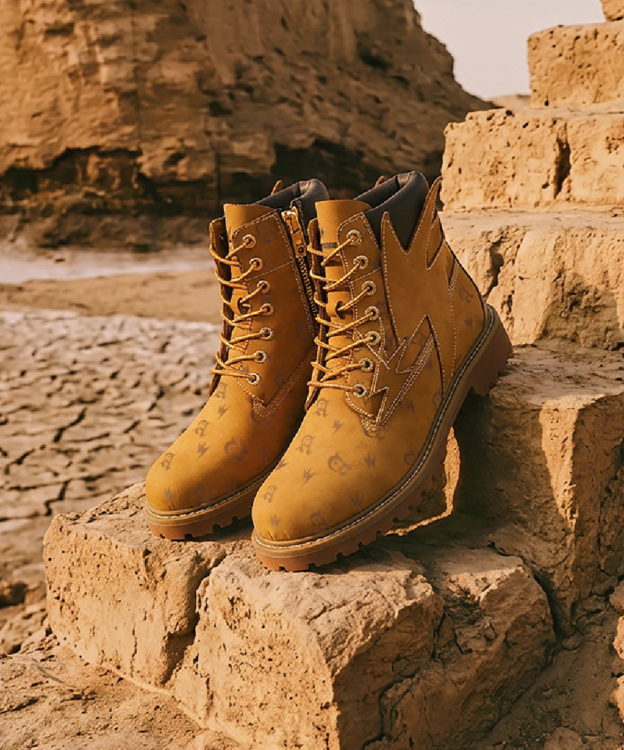Unisex Sandy Yellow Boots