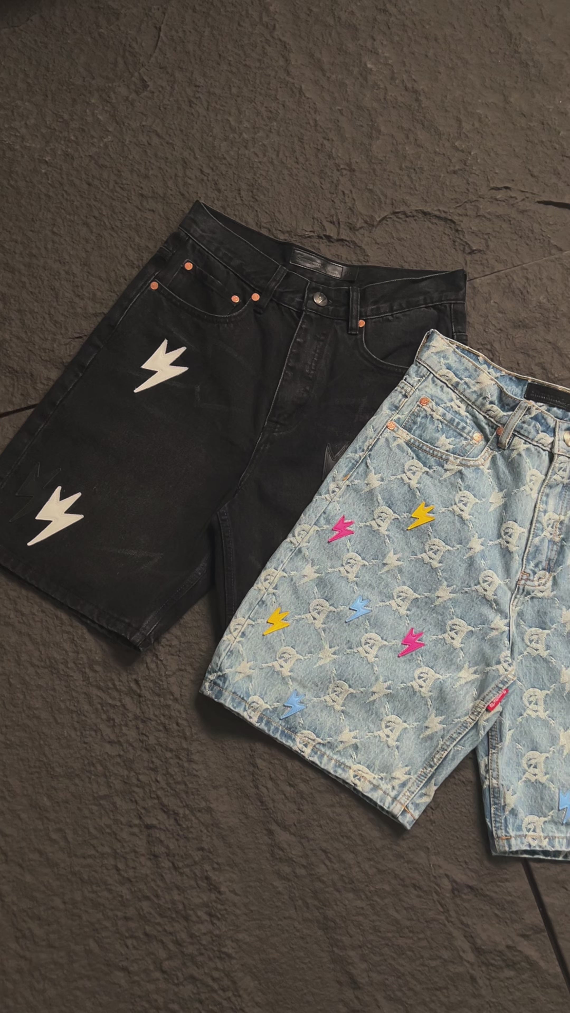 Unisex Full Print Logo Short Pants